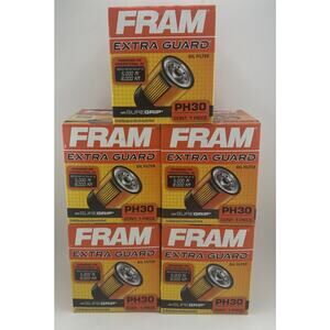 FRAM Extra Guard PH30, Interval Spin-On Oil Filter (5 Pack) New